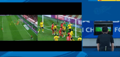 中超第2轮莱昂纳多进球遭判无效引争议