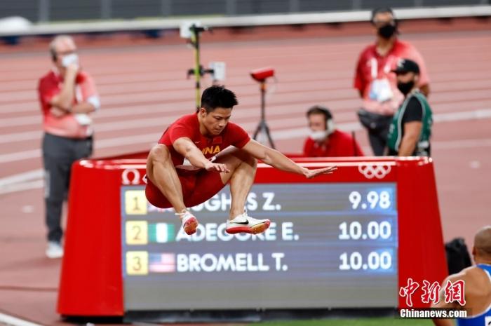 苏炳添东京奥运百米半决赛9.83破亚洲纪录创历史